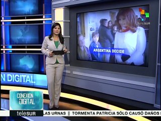 Medios electrónicos en Argentina destacan elección presidencial de hoy