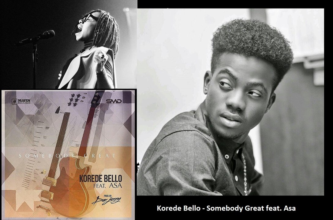 Korede Bello Ft Asa - Somebody Great (Lyrics Motion Video)