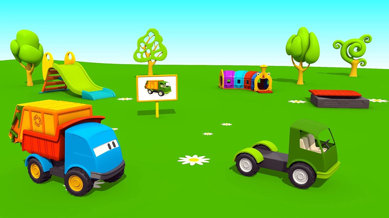 Léo le camion curieux - Le gros Camion | Dessins animés en français