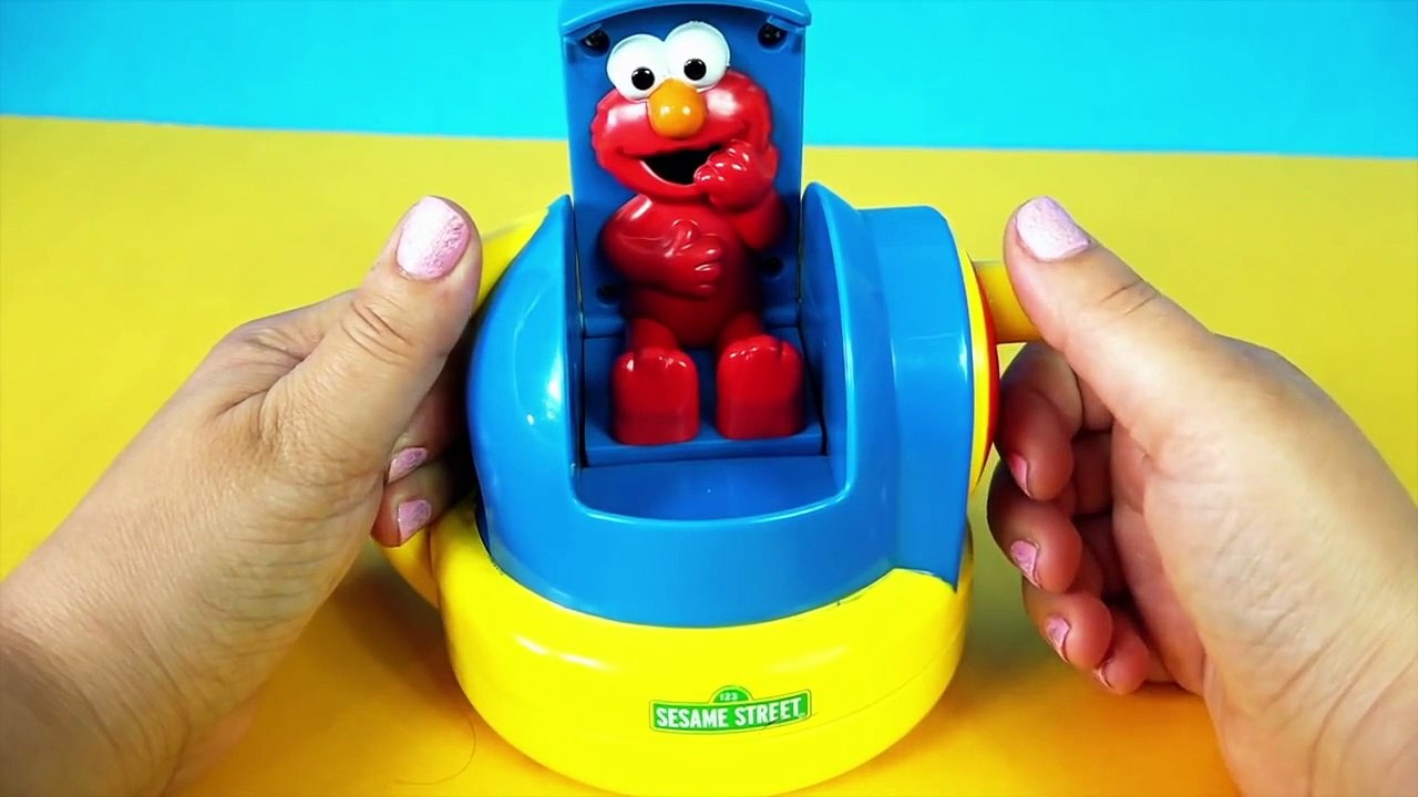 Elmo & Cookie Monster Pop up Surprise Toy Sesame Street toy