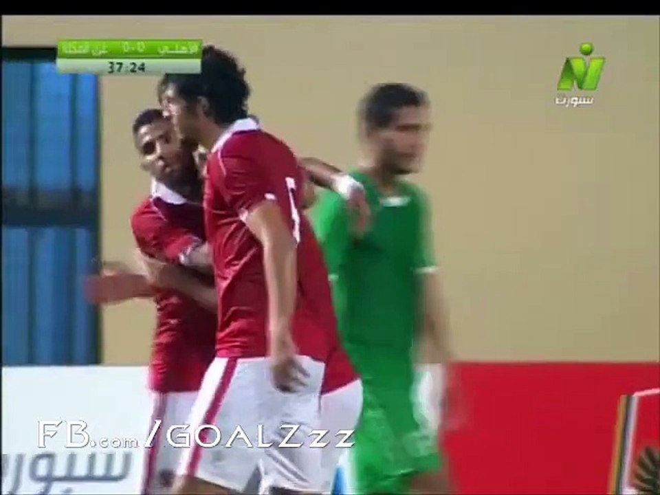 أهداف فوز الأهلي أمام غزل المحلة (2-0)