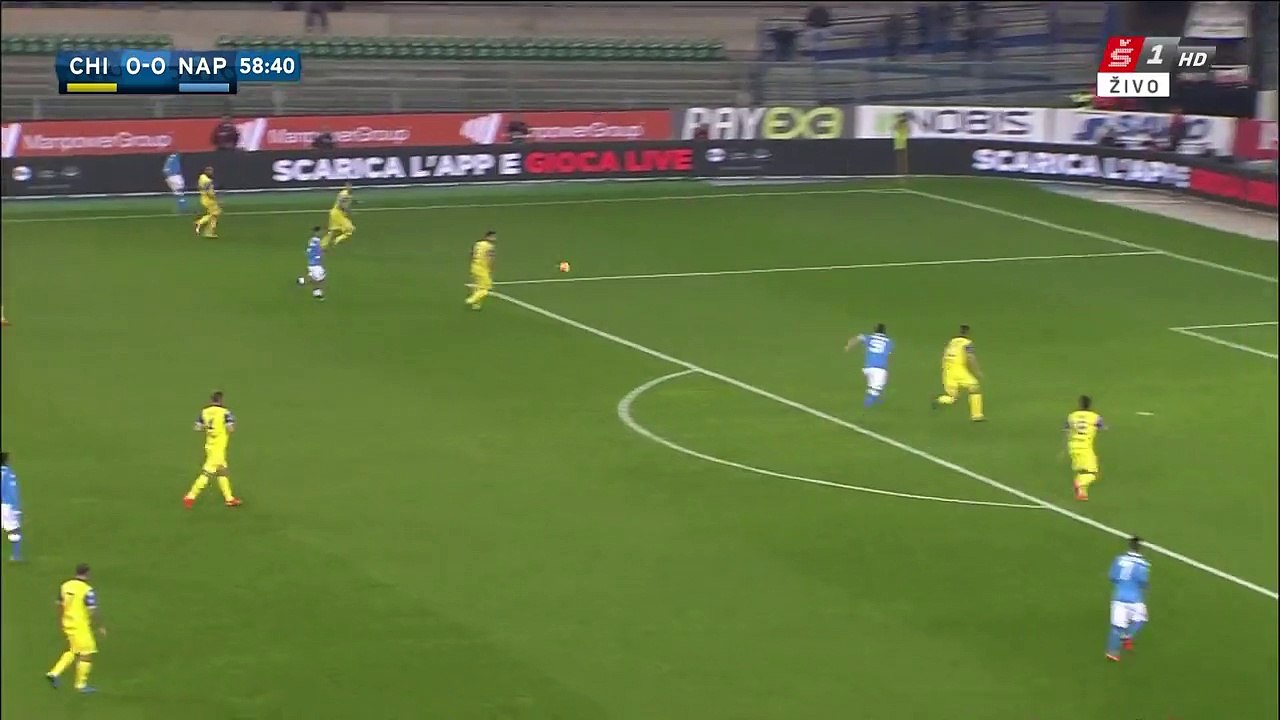 Gonzalo Higuain 0:1 | Chievo Verona - SSC Napol...