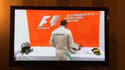 Nico Rosburg not Happy at Grand Prix F1 US Grand Prix