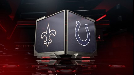Saints vs. Colts broadcast highlights