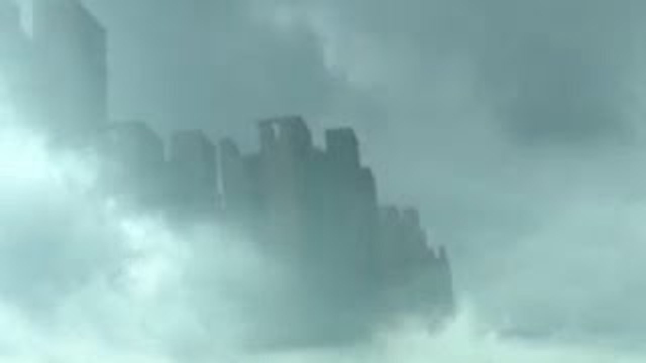 Mysterious City Appears In Clouds Over China, Oct 2015, UFO Sighting News.