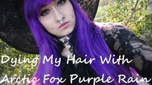 Dyeing My Hair With Arctic Fox Purple Rain