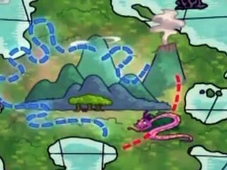 Jake y los Piratas del Pais de Nunca Jamas, Escape de la montaña de lava