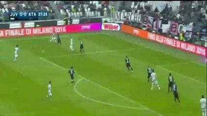 Paulo Dybala Amazing Goal / Juventus - Atalanta 1-0 / Serie A 2015 HD