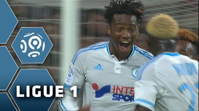 But Michy BATSHUAYI (37ème) / LOSC - Olympique de Marseille (1-2) - (LOSC - OM) / 2015-16