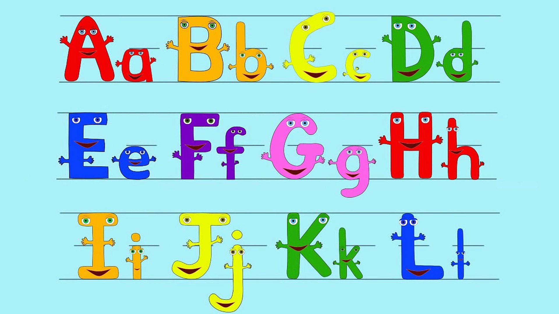 The Big And Small Letters Song Dailymotion Video