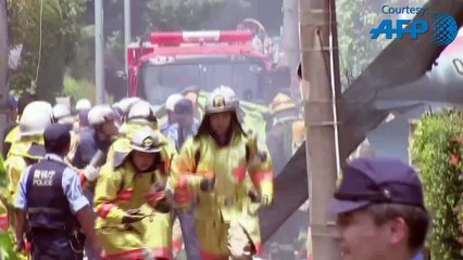 Three Dead As Small Plane Crashes Into Tokyo Suburb