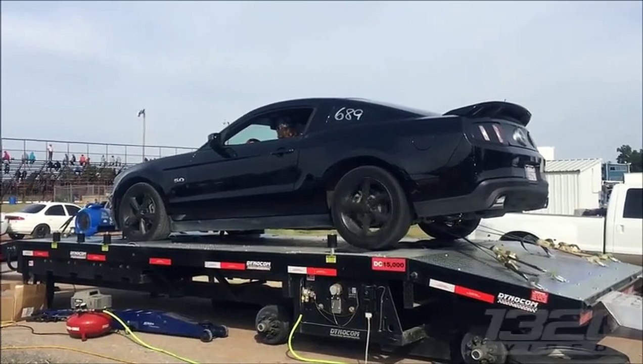 Tyre Explodes On Dyno Run