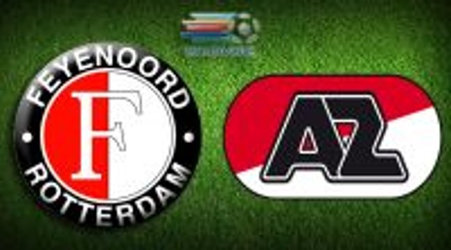 Feyenoord vs AZ Alkmaar 3-1 All Goals [25.10.2015] Eredivisie