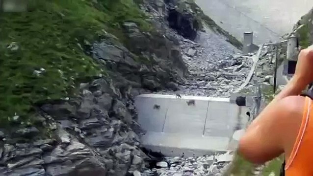 Alpinistas cabras. Cabras de montanha engraçada