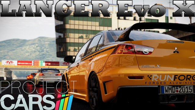 Project Cars Xbox One Mitsubishi Lancer EVO 10 Evolution X Oschersleben National multiclass race