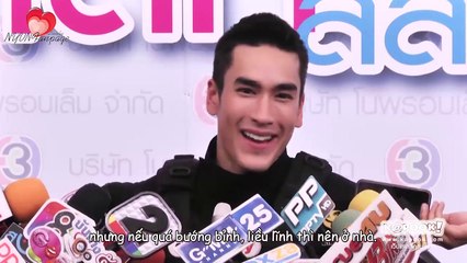 [vietsub] Nadech sẽ ngủ ở chùa trước ngày quy y thật sự, thừa nhận sợ ma - Interview 18.10.15