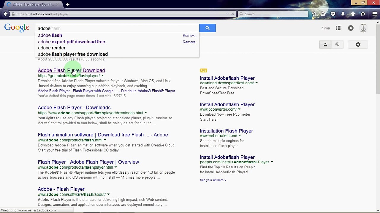 how to install adobe flash player in windows 7/8/ 8.1/10