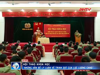 Lý luận về trinh sát đóng góp to lớn vào bảo vệ an ninh quốc gia