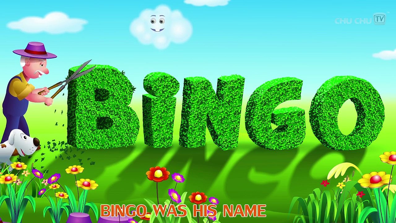 Bingo Dog Song Nursery Rhymes Karaoke Songs For Children | ChuChu TV Rock n Roll