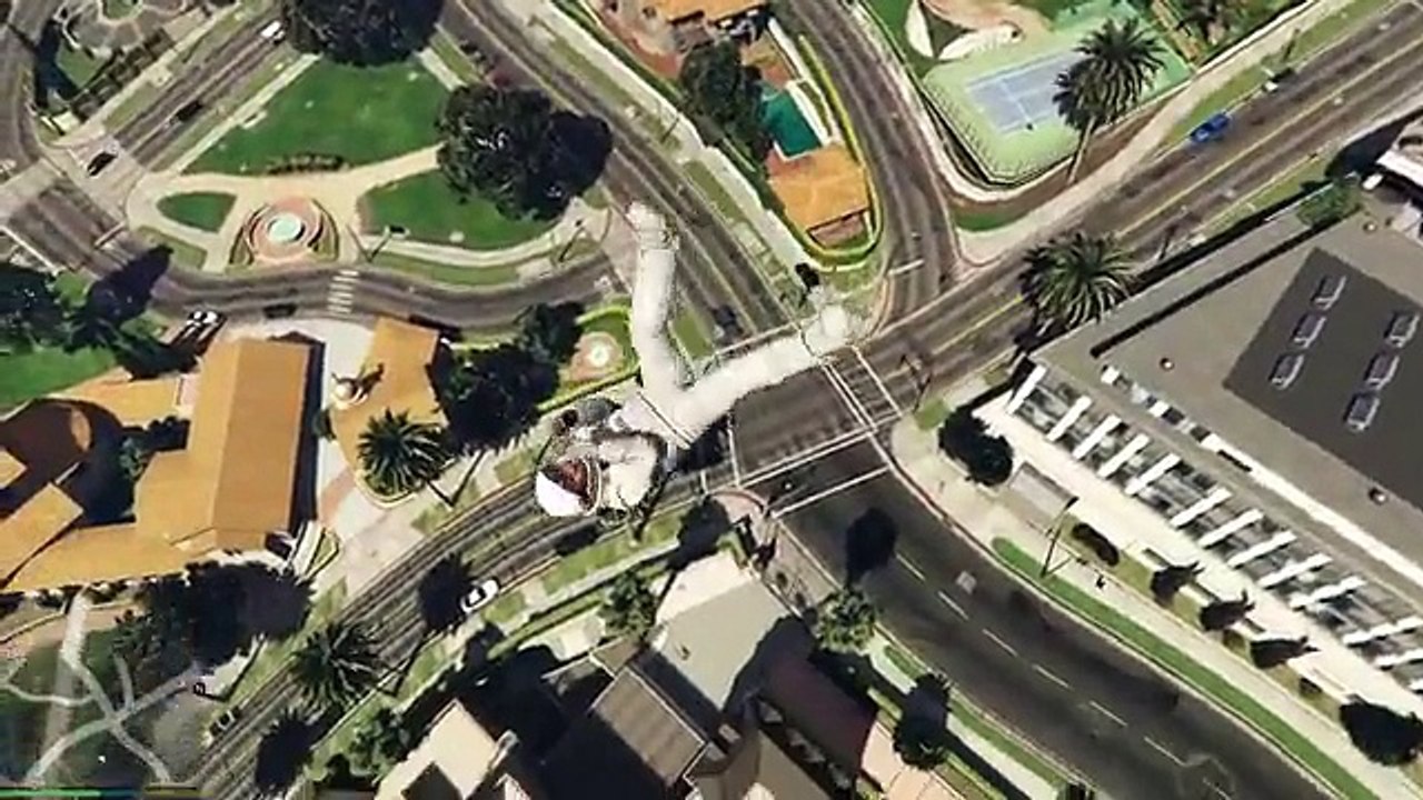 Moon Physics   Carmageddon Mod - GTA V