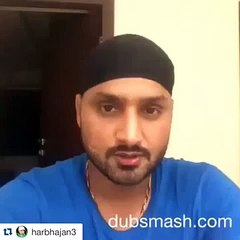Harbhajan singh as Amitabh bachhan- Bollywood DUbsmash-K56jM2lzoCM