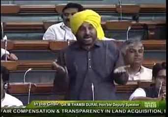 "Achy Din Kab Any Waly Hain" ? - This Punjabi MLA in Indian Lok Sabha Rips Apart Modi with His Punjabi Poetry.