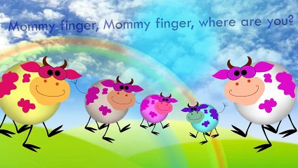 Animals Cartoons Finger Family Children Nursery Rhymes | Animals Finger Family Rhymes for