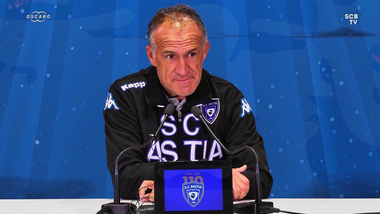 Bastia-Rennes : Conf. d'avant-match de G. Printant