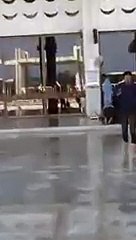 فیصلہ مسجد میں زلزلے کی لرزہ دینے والی ویڈیو . قیامت کا منظر