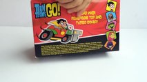 Teen Titans Go Robin and T-Car - Unboxing Demo Review