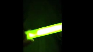Don't put Glow Sticks in the microwave.