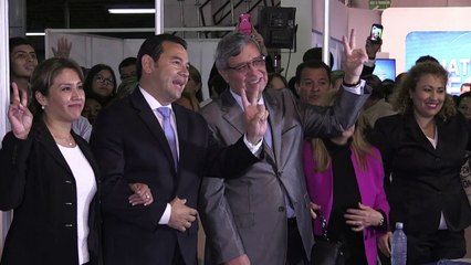 Jimmy Morales alcanza la presidencia de Guatemala