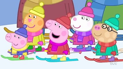 Peppa Pig Snowy Mountain Episode 49 (English)