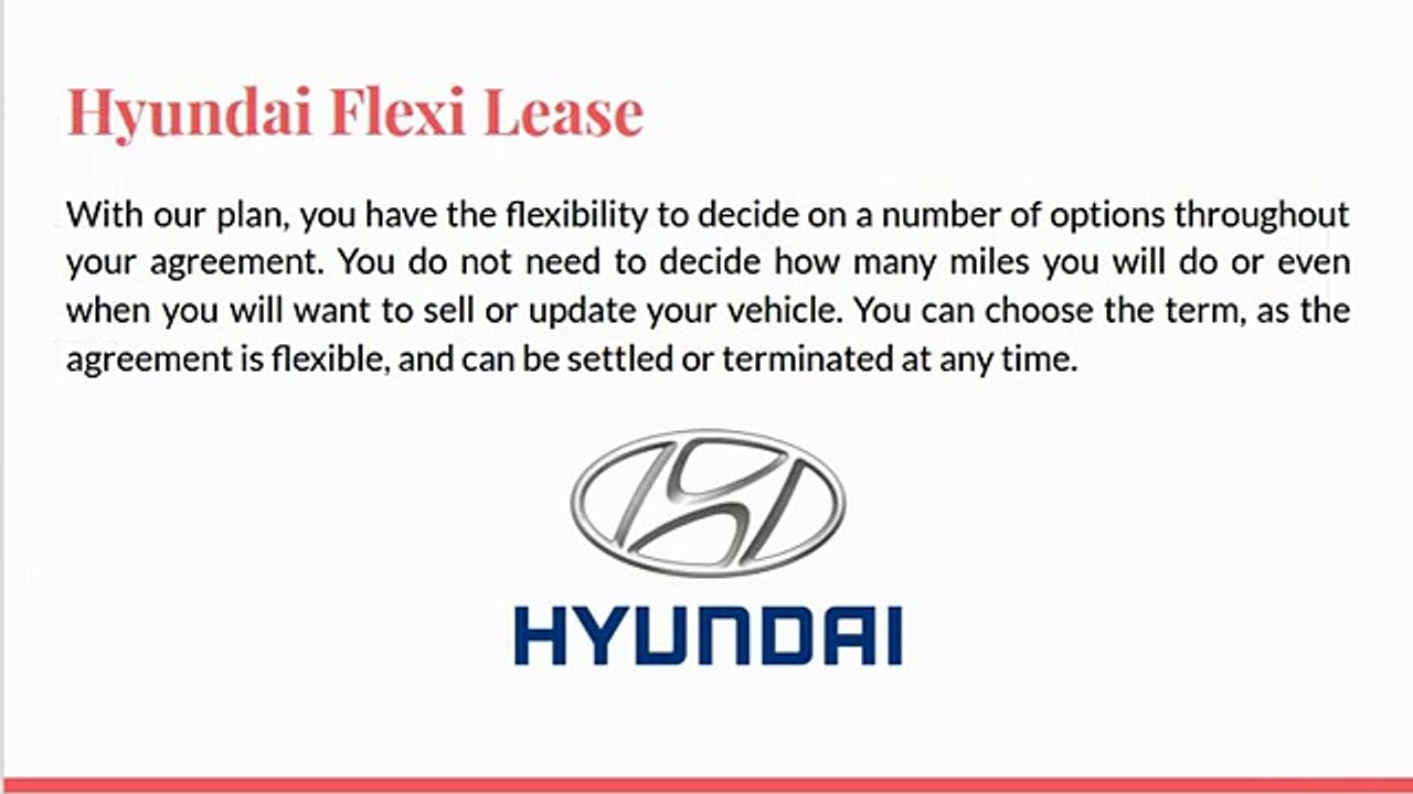 High Mileage Hyundai Car Leasing Deals At Permonth