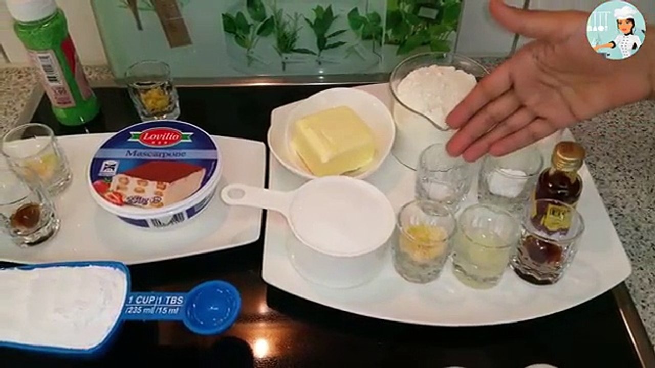 Lemon cupcakes لمین کپ کیک