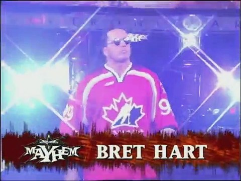 WCW World Heavywieght Title Tournament Semifinal Match Bret The Hitman Hart vs Sting 21-11-99