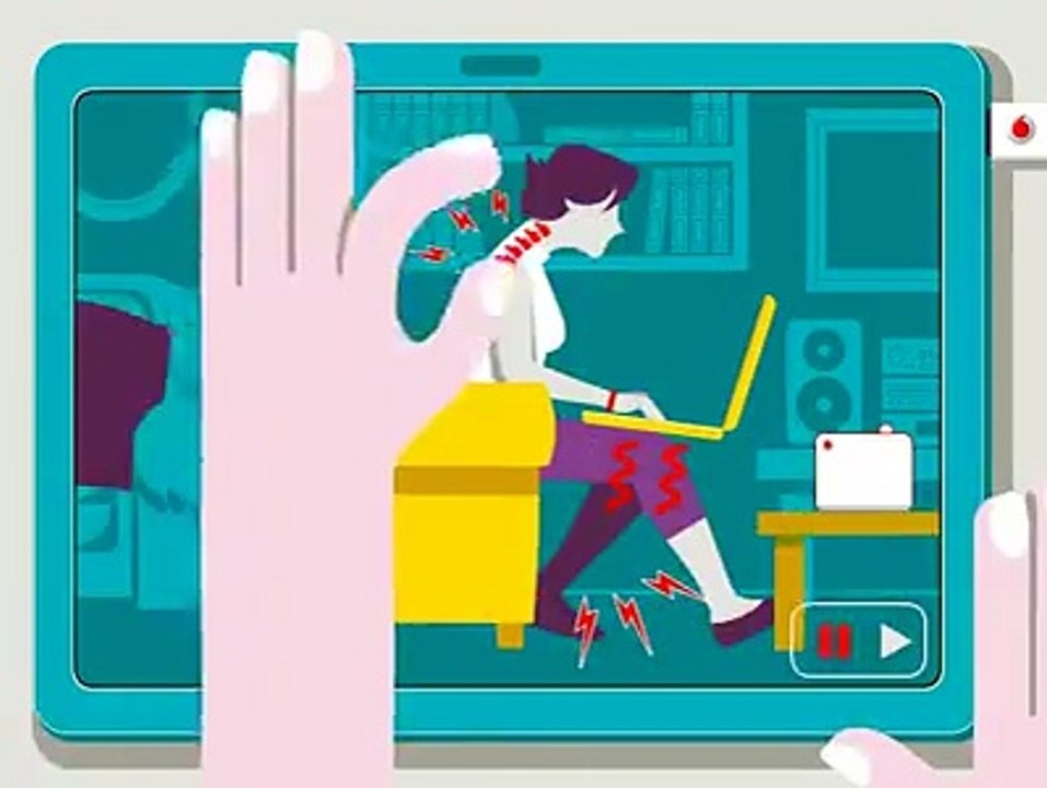 How to achieve a better posture while working