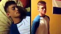 Awkward Scene Where Guy Slowly Realizes He Fell Asleep In A Stranger's Bed