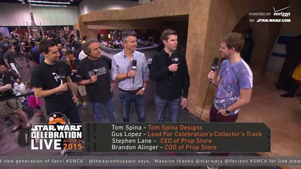 Costume And Prop Collectors Interview With Starwars Com Star Wars Celebration Anaheim Dailymotion Video