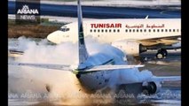 الأن : اشتعلت النار في محرك طائرة تابعة للخطوط الجوية الايطالية بمطار تونس قرطاج