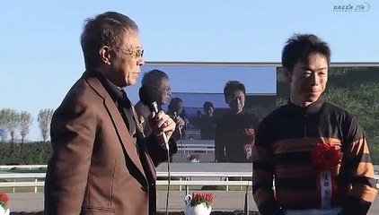 キタサンブラックが2015年菊花賞G1で優勝！オーナーの北島三郎登場「まつり」を歌う！2015_10_25