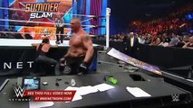 The Undertaker vs. Brock Lesnar  SummerSlam 2015 WWE Network