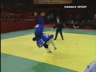 Superbe ippon sur Kata guruma de monstre