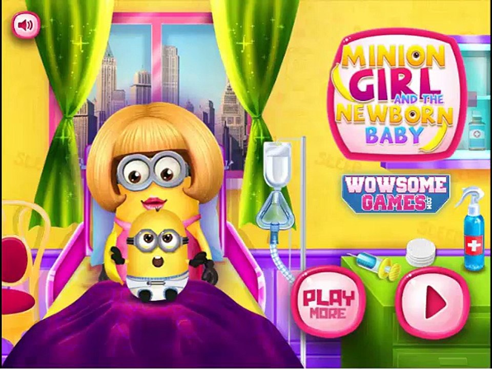 Minion Girl And The New Born Baby Game