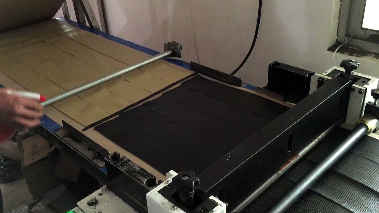 Leather punching machine