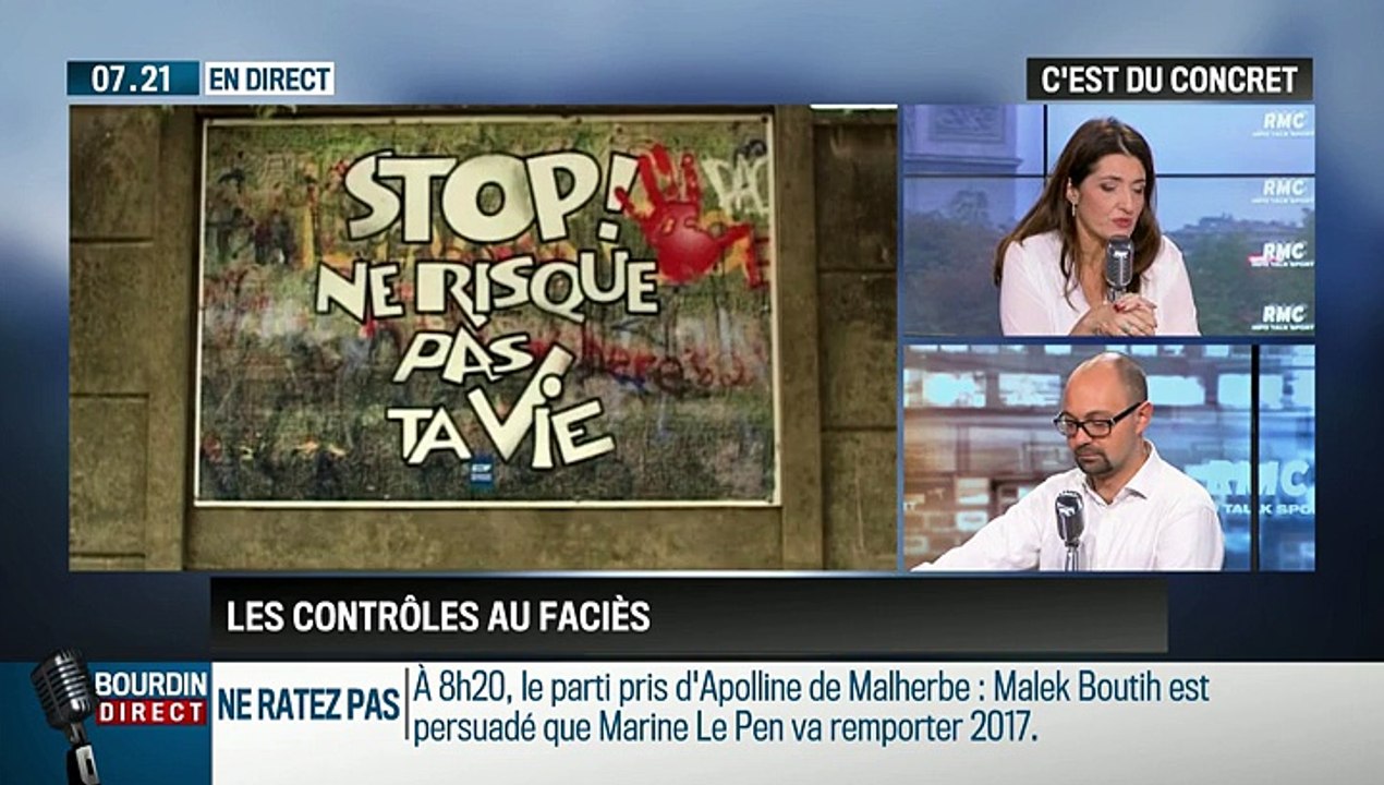 Guénolé, du concret: "L'urgence absolue dans nos banlieues, c'est d'abolir les contrôles au faciès pratiqués par la police" - 26/10