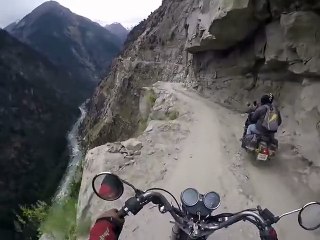 Driving On The World's Most Dangerous Road-Watch Fun Clips-Funny Videos Collection