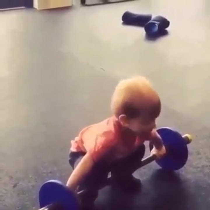 Baby Bodybuilder