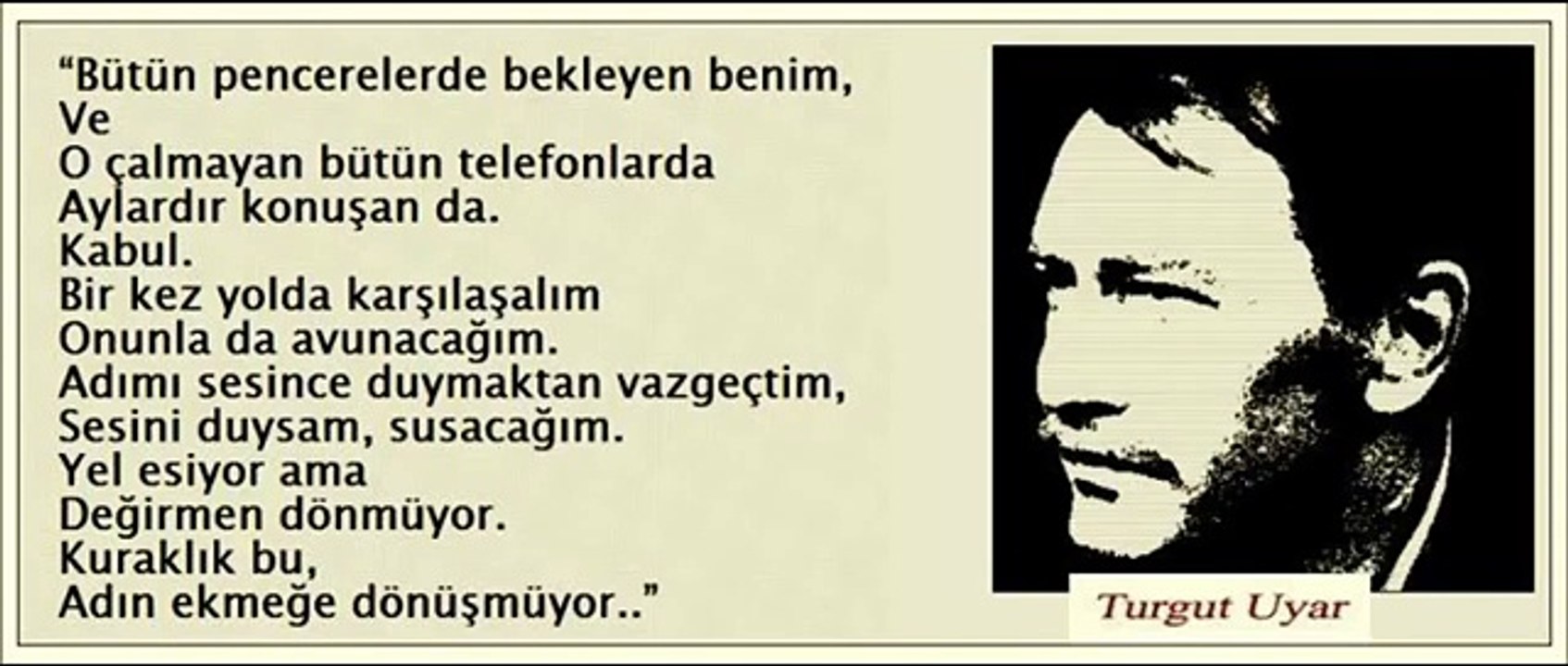 Eser Gökay-Bütün Pencerelerde Bekleyen Benim (Şiir: Turgut Uyar)