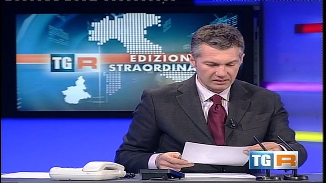 Rai 3 TGR Piemonte Edizione Straordinaria 08-02-2012 h 17.45